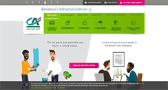 Desktop Screenshot of ca-centrest.fr